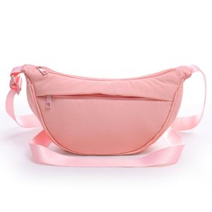 Moon Fanny Pack Custom Waterproof Nylon Unisex Single Shoulder Bag Zip Fashion Travel Crossbody Waist Bag Portable Solid Outdoor - Product Image 4