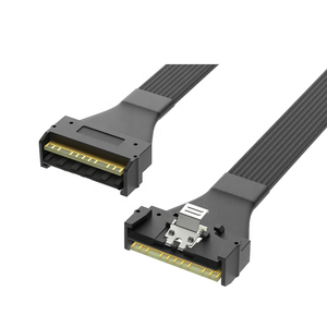 Conjunto de Cables UL20744 PCIE5.0 30AWG*2C+34AWG*2D SUS301 <span class=keywords><strong>3</strong></span>/4H MCIO 4X y MCIO 8X para Aplicaciones Electrónicas STR - Product Image 4
