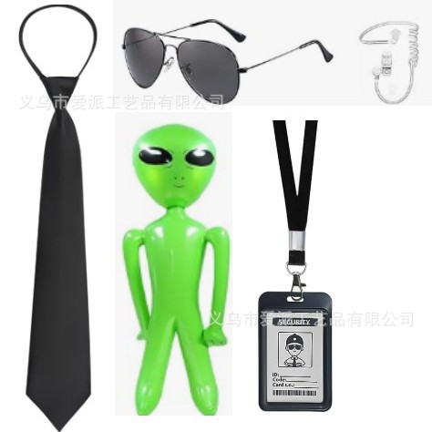 Set 1 - Figurine unique extraterrestre