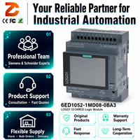Module logique Siemens 6ED1052-1MD08-0BA3 LOGO 9 12/24RCE, relais 12/24V CC, 8DI 4AI 4DO, Ethernet, contrôleur PLC compact, automatisation