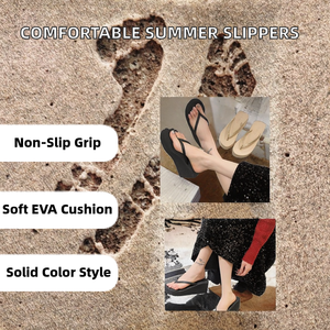 Sandalias de Playa GON22 para Mujer, Cómodas, Transpirables, Antideslizantes, con Amortiguación, en Colores Sólidos - Product Image 3