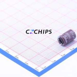 ตัวเก็บประจุอิเล็กโทรไลต์อะลูมิเนียมแบบ Through-Hole รุ่น KMG 16V470 8*11.5 ขนาด D8xL11.5 มม. ความจุ 470uF 20% 16V 366mA-120Hz - Product Image 1