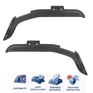 Deflectores de Insectos y Protectores de Lluvia para Ventanas de Volvo FH FM - Deflector Premium Moldeado por Inyección para Viento, Lluvia y Sol - Product Image 3