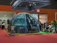 Maison Capsule Spatiale de Luxe 2026 |   Maison mobile entièrement préfabriquée en aluminium de qualité aéronautique avec verre panoramique