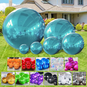 Large Inflatable <b>Mirror</b> <b>Balls</b> Ballon Wholesale Wedding Event Party Decor Big Shiny Reflective Balloons Mirrior <b>Ball</b> Sphere Custo - Product Image 5