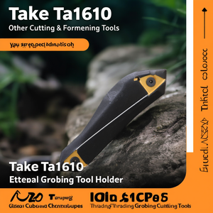 Ttake Ta1610 External Grooving <b>Tool</b> Holder <b>Threading</b> Grooving Cutting <b>Tools</b> - Product Image 3