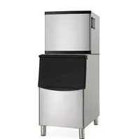 Commercial Best Ice Maker Cube Ice Machine French Door Refrigerator