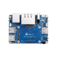 OrangePi CM5 Base Board 2*2.5G Port LAN Kecepatan Tinggi 1*Port LAN Gigabit 4*Port Kamera untuk Orange Pi CM5 Core Board