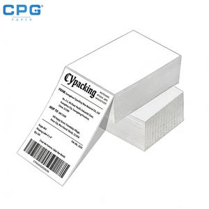 Bulk <b>Pack</b> Durable Surface High Density Three Proof Thermal Label 100x150mm 4x6 inch Shipping Label Delivery Packaging Label - Product Image 1
