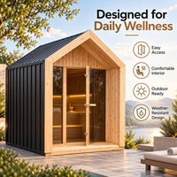 Cabine de sauna sur mesure OEM conçue pour la thérapie par la sudation en intérieur et la relaxation quotidienne pour les membres de la famille