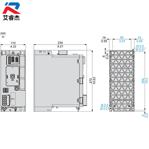 Nuevo convertidor de frecuencia original ATV340U75N4E, variador de frecuencia Ethernet ATV340 trifásico 380-480V 7.5kW ATV340U75N4E - Product Image 2