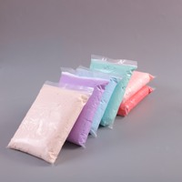 100g d'argile colorée ultra-légère de style macaron, 12 couleurs, 4-6 ans, fournitures d'artisanat pour enfants unisexes, emballage refermable en vrac