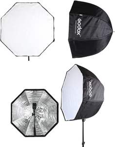 Godox SB-<span class=keywords><strong>UBW</strong></span> 120cm Parapluie Octogone Softbox Kit Réflecteur avec Sac de Transport pour Portrait ou Photographie de Produits - Product Image 6