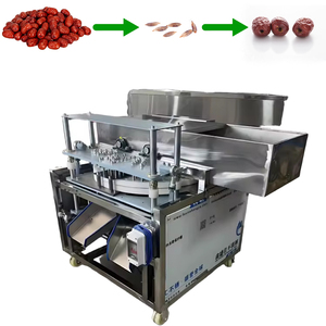 Machine industrielle automatique en acier inoxydable pour dénoyauter les dattes, <span class=keywords><strong>cerises</strong></span>, prunes, olives et jujubes, 1,5 kW - Product Image 1