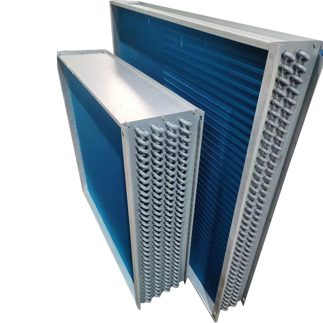 Customized Copper Tube Aluminum Fin Heat Exchanger Surface Cooler Air Cooler Oil Cooler