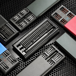 Precision <b>Screwdriver</b> <b>Set</b> 52pcs Industrial Grade Magnetic Phillips <b>Bit</b> Manual Tool for Electronics Repair - Product Image 1