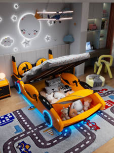 Auto Bed Voor Kinderen Jongen Prinses Auto Bed Kinderen Auto Vorm Bed - Product Image 4