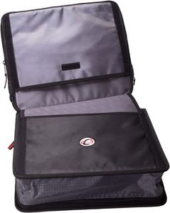 Case-it the King Sized Zip Tab Zipper <b>Binder</b> - 4 Inch D-<b>Rings</b> - 5 Subject File <b>Folder</b> - Product Image 2