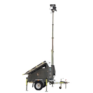 Solar <b>LED</b> <b>Light</b> Trailer UST 900S 3 Panels Green Energy Grey Tower UST900 Solar Trailer UST900 - Product Image 6