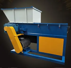 Factory Price High Quality Waste Oil Barrel Straw Waste PP Plastic Packing Tape Shredder Machine