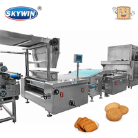 Ligne de production de biscuits économique 2026 : Machine à biscuits avec mouleuse rotative et four de boulangerie