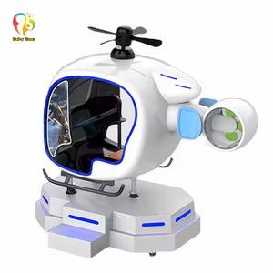 Simulateur de vol d'hélicoptère en réalité virtuelle 9D pour la maison, les centres commerciaux, les parcs d'aventure et les parcs sportifs publics - Product Image 1