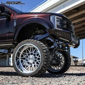 Jantes chromées de luxe sur mesure pour RAM Ford 8/10 trous 8x170 8x180 8x200 8x165.1 10x225 22 24 26 28 <span class=keywords><strong>30</strong></span> pouces - Product Image 4