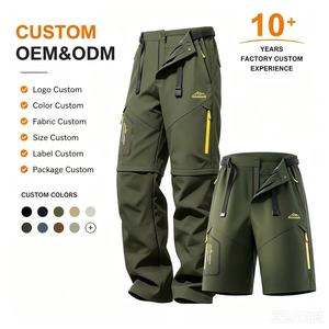 <span class=keywords><strong>Pantaloni</strong></span> Estivi Unisex ad Asciugatura Rapida, Leggeri, Convertibili con Zip, Traspiranti, per Escursionismo e Alpinismo, in Poliestere - Product Image 1
