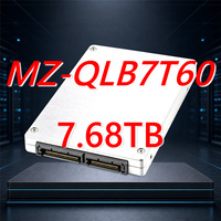 PM983 MZ-QLB7T60 Hard Drive SSD U.2 2.5In 7.68TB PCIe 3.0 NVMe 6GB/s Enterprise SSD Server Pusat Data MZQLB7T6HMLA-00007