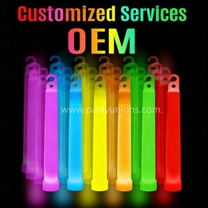 Venta Caliente de Barras Luminosas Brillantes de 6 Pulgadas, Barras Luminosas Multiusos que Brillan en la Oscuridad, Artículos para Fiestas de Neón, Recuerdos Luminosos para Fiestas - Product Image 1