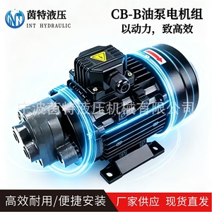 Pompe à engrenages hydraulique Int Hydraulic Cb-B 370W 220V 380V à entraînement direct pour système hydraulique - Product Image 1