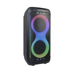 Altavoces portátiles T duales de 8 pulgadas con <span class=keywords><strong>Plus</strong></span> Fire Light Bluetooth Pro Audio Active Party Stereo Trolley Altavoz inalámbrico para exteriores - Product Image 6