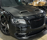 Capot moteur de haute qualité pour Chrysler 300 2015-2024, style Hellcat, prise d'air, ventilation, fixation par boulons, noir