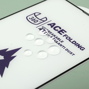 फैक्टरी अनुकूलन 360 डिग्री foldable टेम्पर्ड ग्लास ESD विरोधी-डस्क स्क्रीन रक्षक iphone सैमसंग XIAOMI के लिए मीका vidrio - Product Image 2