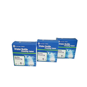 Tablettes nettoyantes multi-usages pour bouteilles d'eau, fournies directement par l'usine, efficaces pour le nettoyage des machines à café - Product Image 1