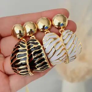 2023 new arrival enamel drop earrings for woman fashion jewelry