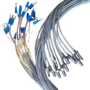 М6 винт PT100 Температурный датчик с металлическим кабелем