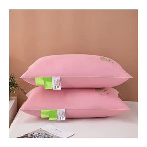High Quality Custom Wholesale High Rebound Super Soft Feathered Velvet Neck Protector <strong>Pillow</strong> Hotel Feather <strong>Down</strong> <strong>Pillow</strong> Cushion P - Product Image 1
