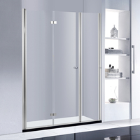 Chine Usine Hôtel Maison Pliante En Verre Trempé Porte De Douche Salle De Bains Salles De Douche