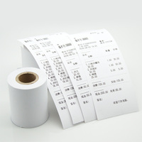 Kertas Thermal Berkualitas Tinggi 80X80mm Gulungan Kertas Struk Ukuran Kustom dengan Logo Harga Pabrik Kertas Printer Kasir POS