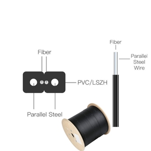 Haute qualité GJYXFCH G657a câble à fibres optiques à 6 conducteurs pas cher FTTH câble de <span class=keywords><strong>d</strong></span>érivation extérieur Offre Spéciale de <span class=keywords><strong>fournisseur</strong></span> chinois - Product Image 1