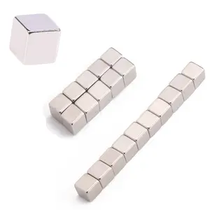 China 28 Years Factory Mini Block Cube Neodymium Magnet N35 N52 Magnetic Cubes