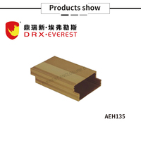 W69 * H27mm AEH135 Boîtier de protection pour contrôleur anodisé OEM Gravure laser Coque de boîtier en aluminium extrudé de type fendu OEM