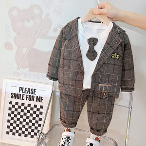 <span class=keywords><strong>Ensemble</strong></span> <span class=keywords><strong>de</strong></span> costume <span class=keywords><strong>de</strong></span> baptême pour enfants, survêtement décontracté mais élégant, <span class=keywords><strong>ensemble</strong></span> classique polyvalent pour toutes les occasions - Product Image 6