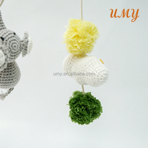 <span class=keywords><strong>Cuna</strong></span> para Bebé, <span class=keywords><strong>Cuna</strong></span> Colgante, Juguete de Peluche de Algodón, Elefante de Ganchillo, Móvil Unisex, Certificado Seguro, Personalizable - Product Image 5