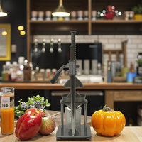 XH Hoge Efficiëntie Multifunctionele Automatische Gezonde Model 001 Houten Spirale Fruitpers Machine Eenvoudig te Gebruiken Commerciële Wijnpers