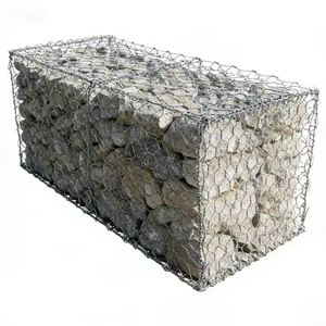 Caja de Malla de Alambre de Acero Galvanizado Soldado Hexagonal Personalizada para Jardinería, Arquitectura Paisajística y Cercas - Product Image 2