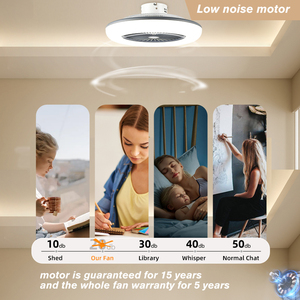 Ceiling <b>Fan</b> on Sale for High Ceiling Hallway Pretty with Light Circle Great Room Ceiling <b>Fan</b> with Light for Bedroom - Product Image 5