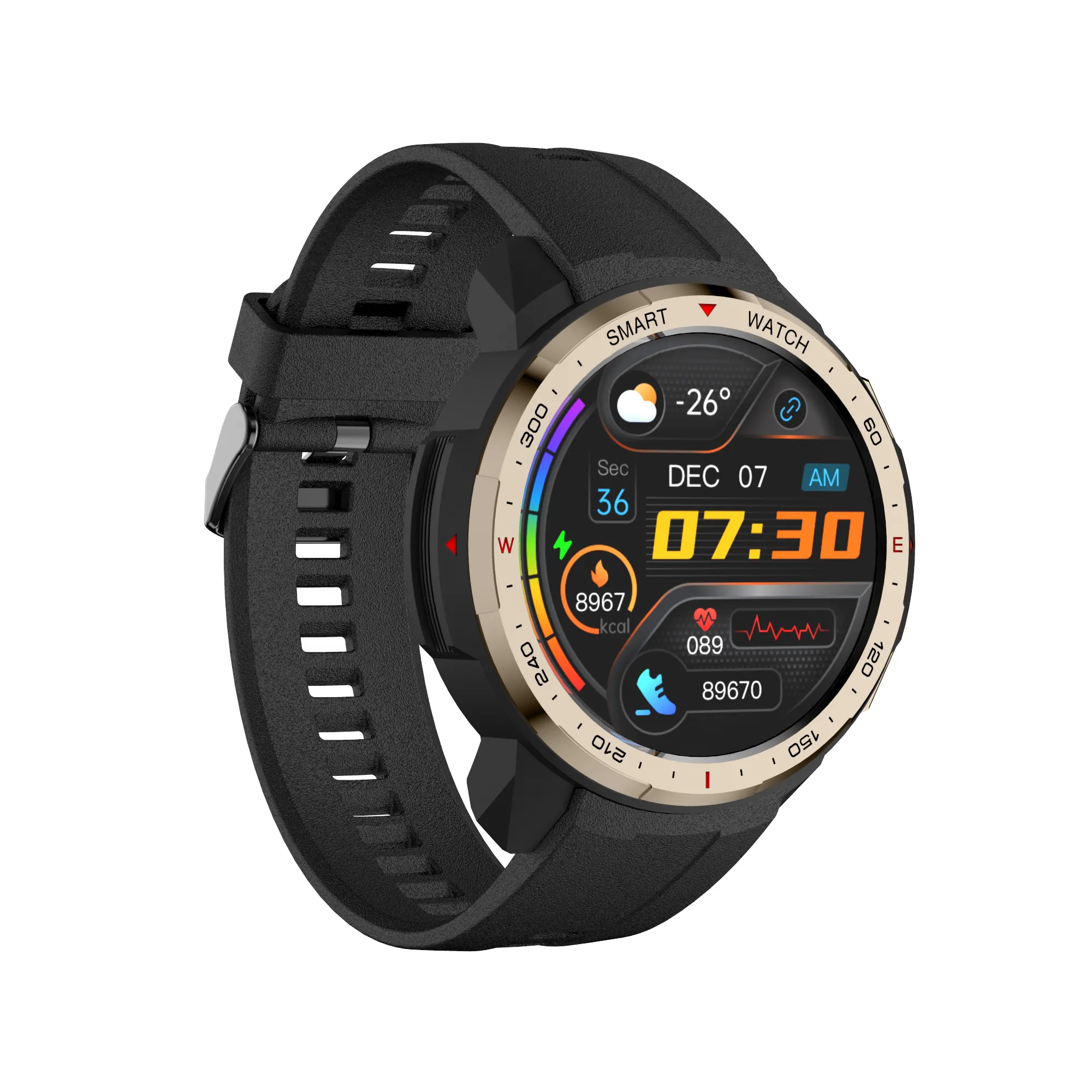 2022 Sport Smart Watch MT12 Fitness Tracker Smart Armband Musik-Player Aufnahme 8GB ROM Smartwatch für iPhone Xiaomi