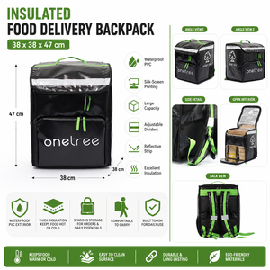 Superbe Bouteille Isotherme Intelligente Premium Durable et Élégante à Double Paroi avec Poche Latérale pour Livreur <span class=keywords><strong>Uber</strong></span> Eats et DoorDash - Product Image 3